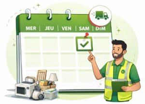 Prise de rendez-vous pour la collecte de petits encombrants à Brest en quelques étapes